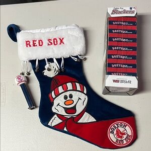 MLB Boston Red Sox Christmas Stocking and items
